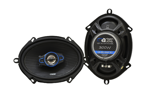 Bocinas Coaxiales 5x7” (6x8”) Carbon Audio 300W