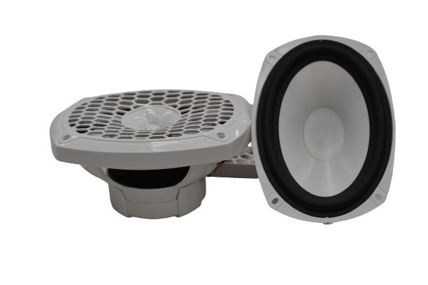 Par de Bocinas Marinas 6x9 in ATV Carbon Audio 600W